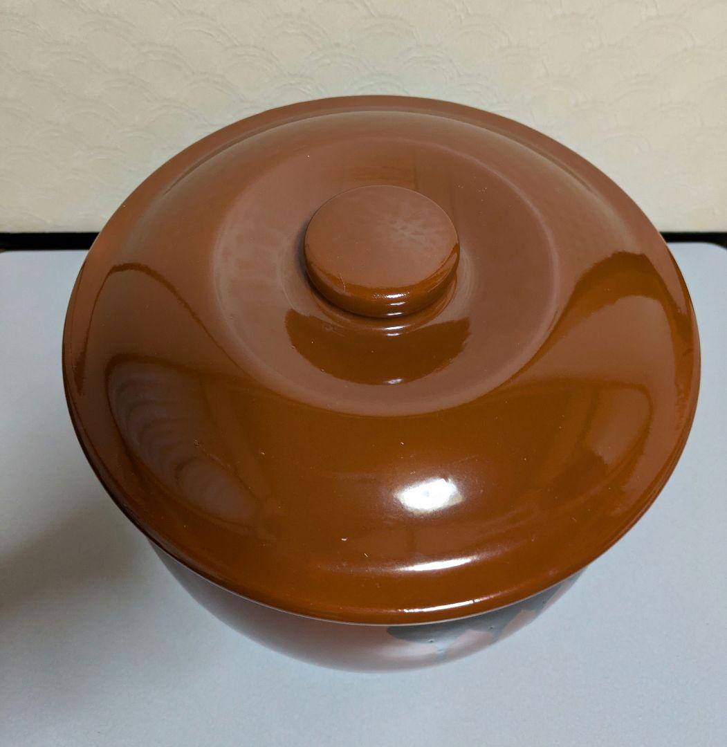 久松 かめ丸壺蓋付5号 漬物容器 梅干甕 味噌壺 常滑焼 - メルカリ