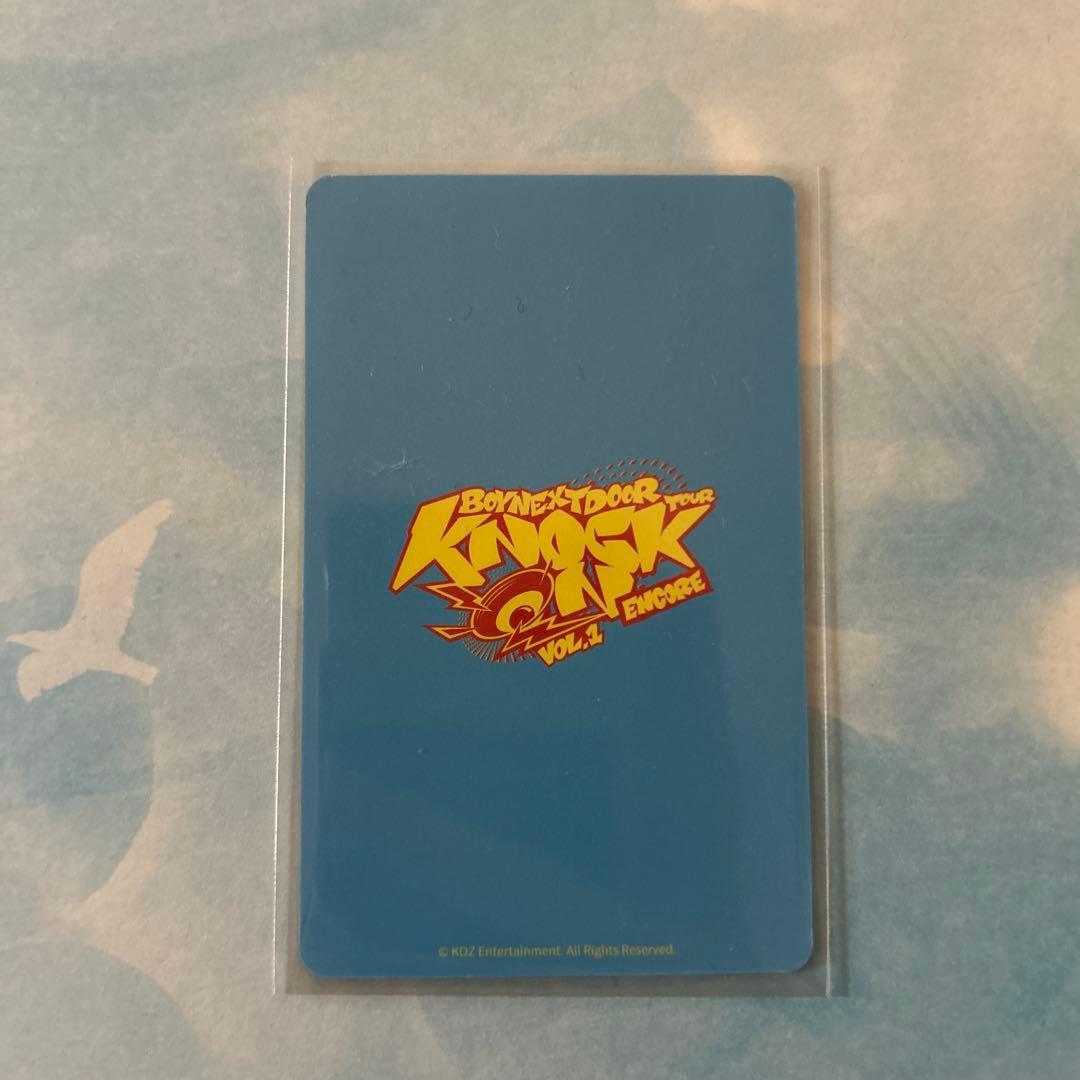 BOYNEXTDOOR ジェヒョン 会場限定トレカ - メルカリ