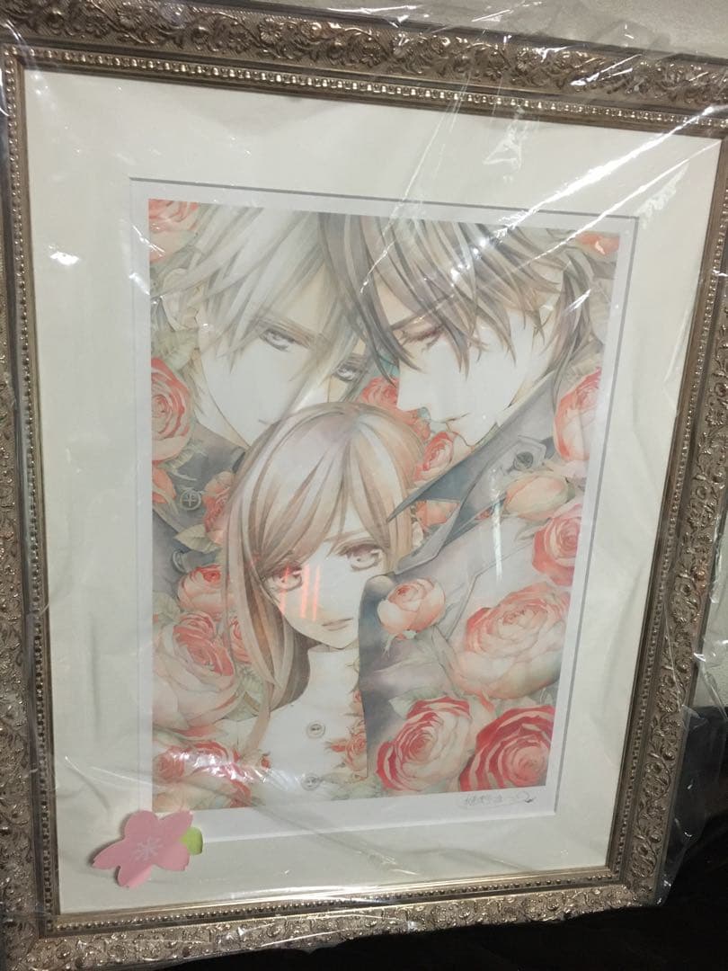 樋野まつり 原画展 ヴァンパイア騎士 複製原画 直筆サイン入り - メルカリ