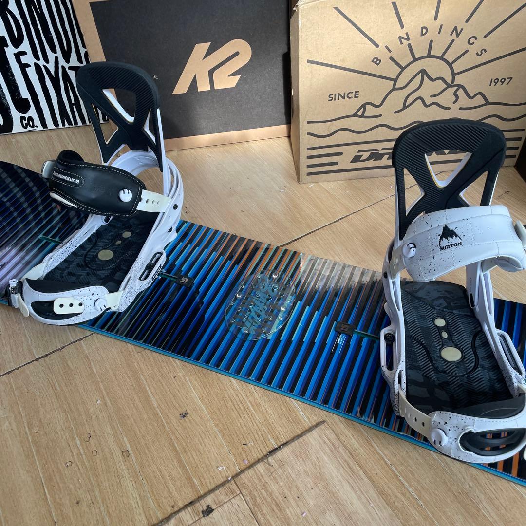 BURTON バートンスノーボードセット CLASH151㎝ バインディング付