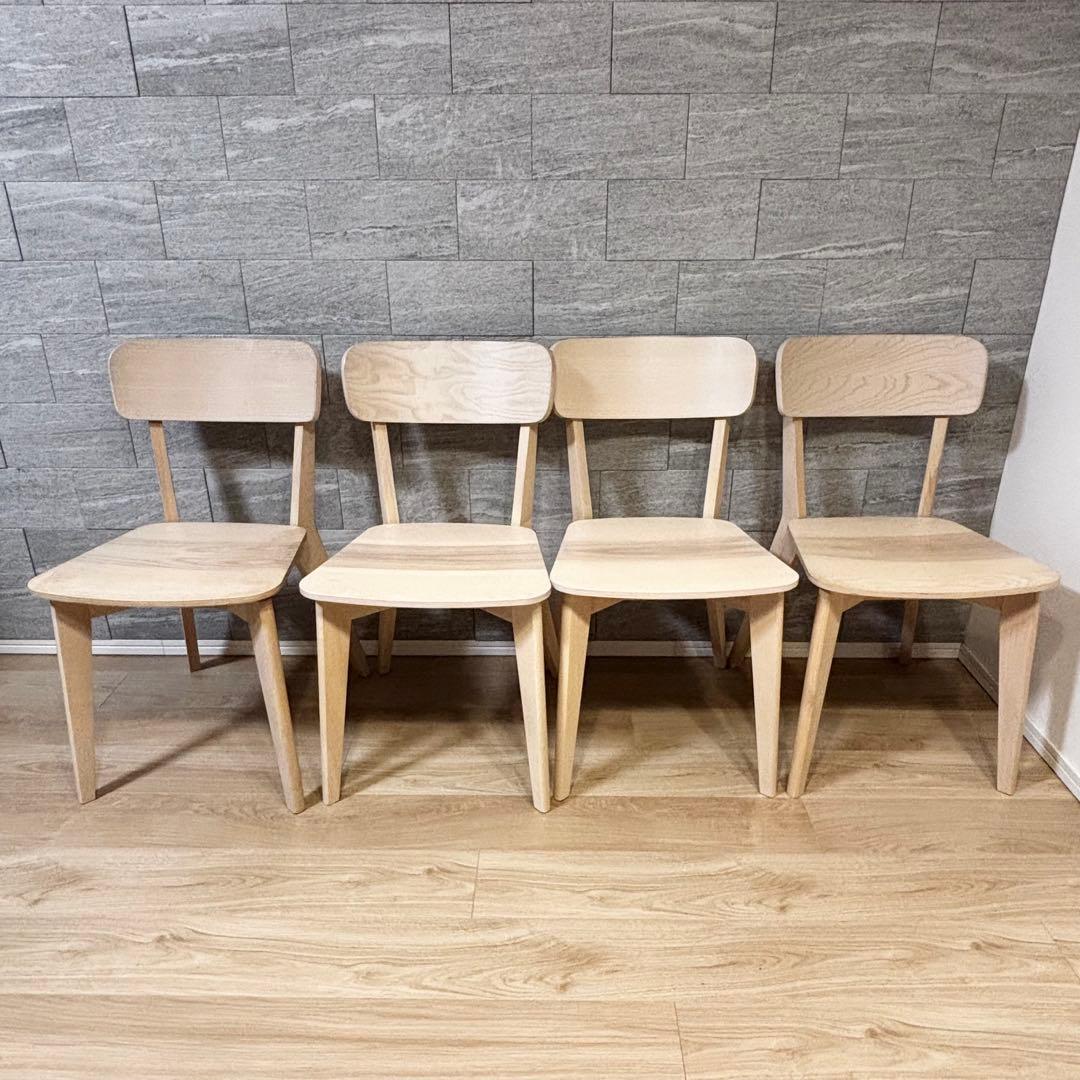 IKEA ダイニングチェア LISABO リーサボー4脚セット LISABO リーサボー / LISABO リーサボー テーブル＆チェア4脚