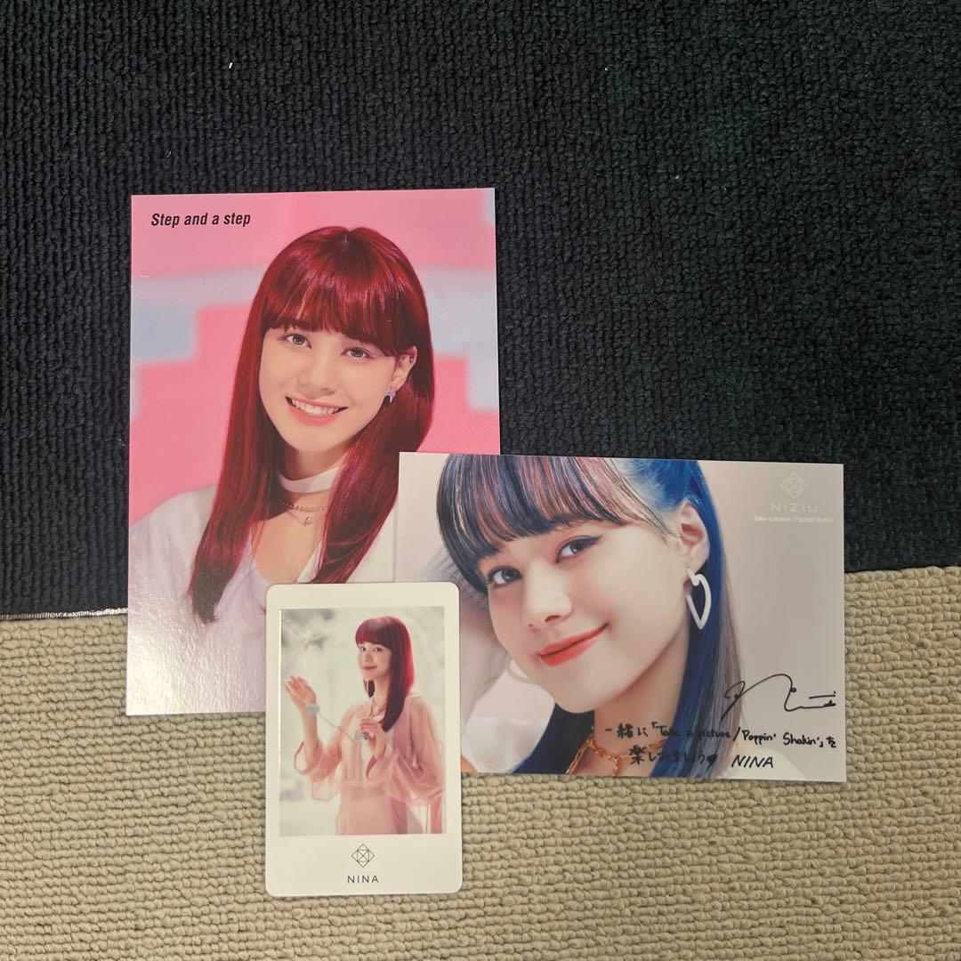 NiziU ニナ（NINA）「Step and a step」公式ポストカード - メルカリ