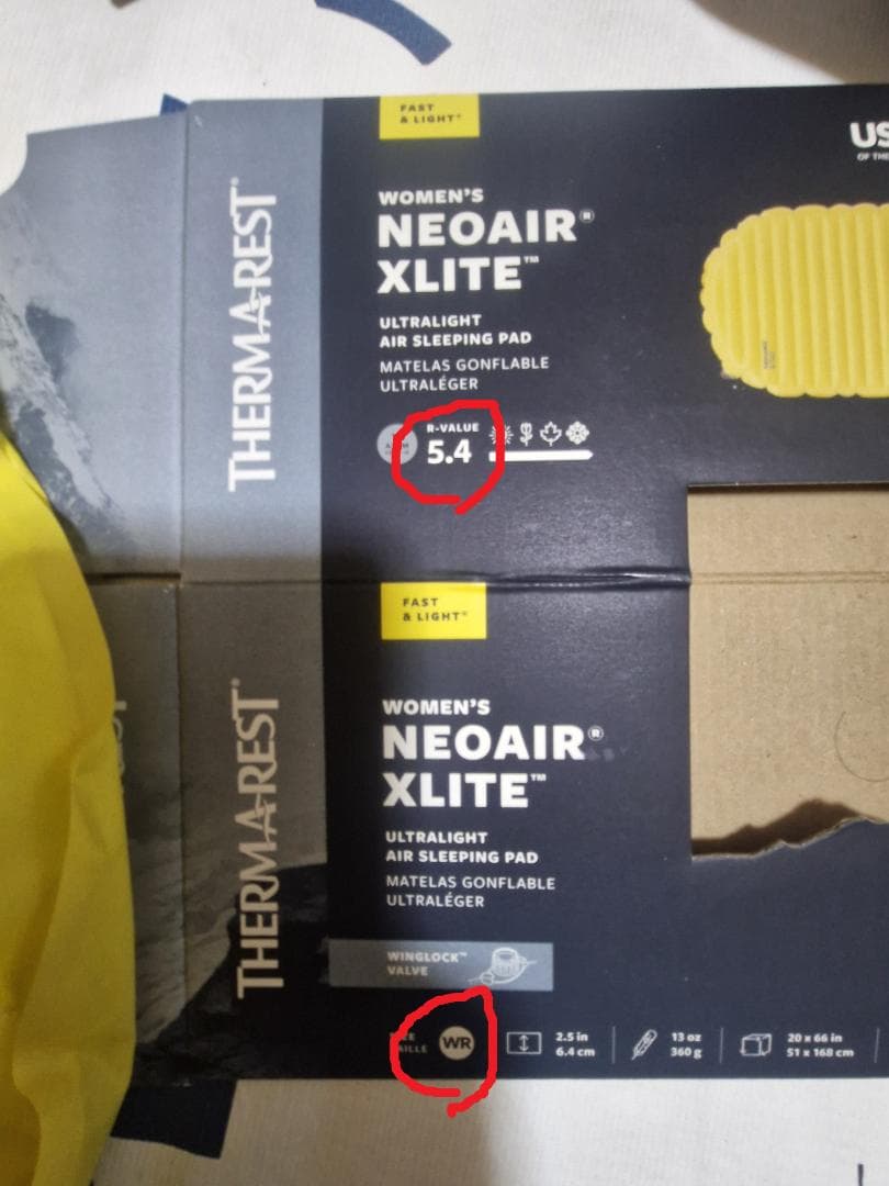 未使用】R5.4サーマレスト ネオエアーXライトWR - メルカリ