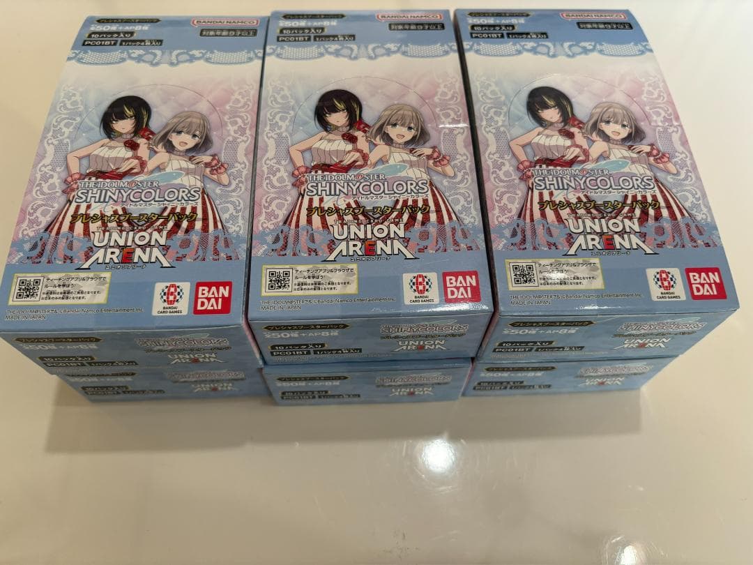 ユニオンアリーナ シャニマス 未開封6ボックス テープ付き - メルカリ