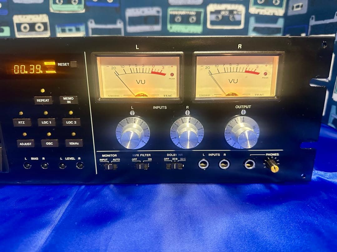 TASCAM プロ業務用3ヘッドカセットデッキ 122MK3 動作品 Ex109 - メルカリ