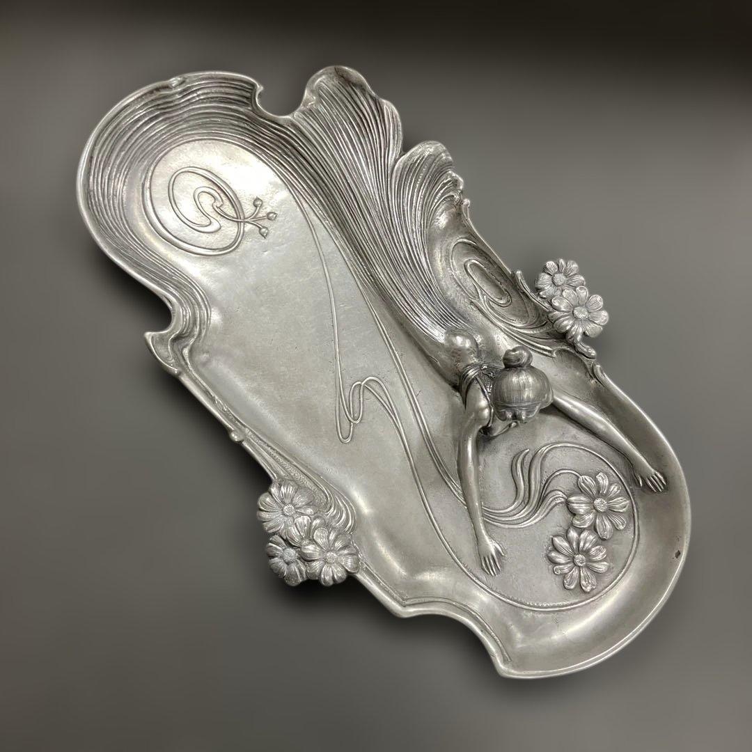 アール・ヌーヴォーデザイン ピュータートレーの通販はau PAY