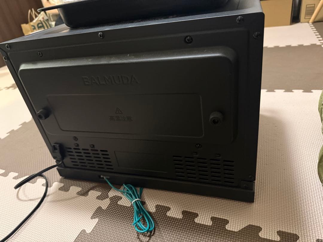 BALMUDA オーブンレンジ ブラック ジャンク品 - メルカリ