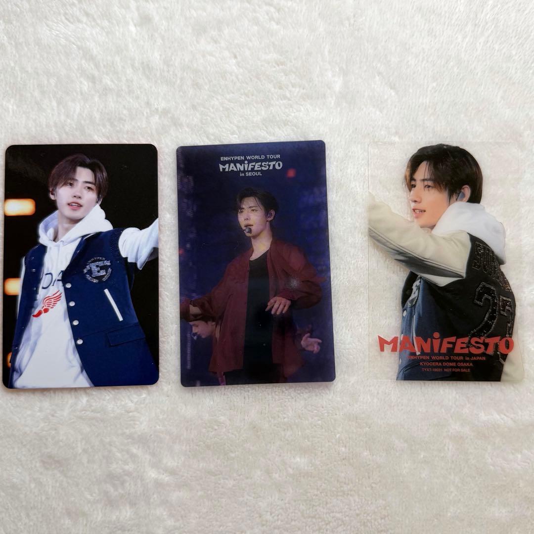 enhypen ソンフン トレカ manifesto in japan dvd - メルカリ