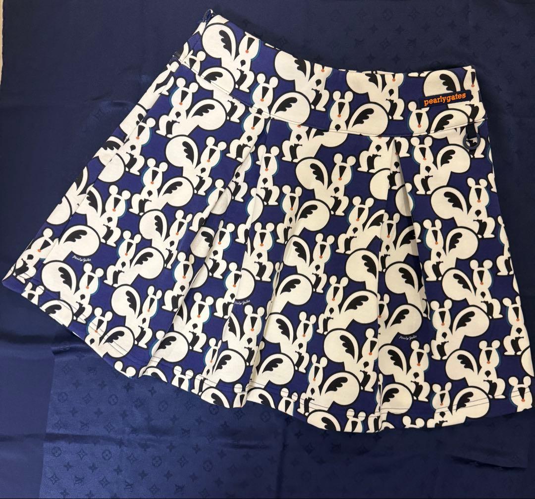 ✳︎パーリーゲイツ プリーツスカート✳︎サイズ0 PEARLY GATES（パーリーゲイツ）ニットプリーツスカート／P-S-0006