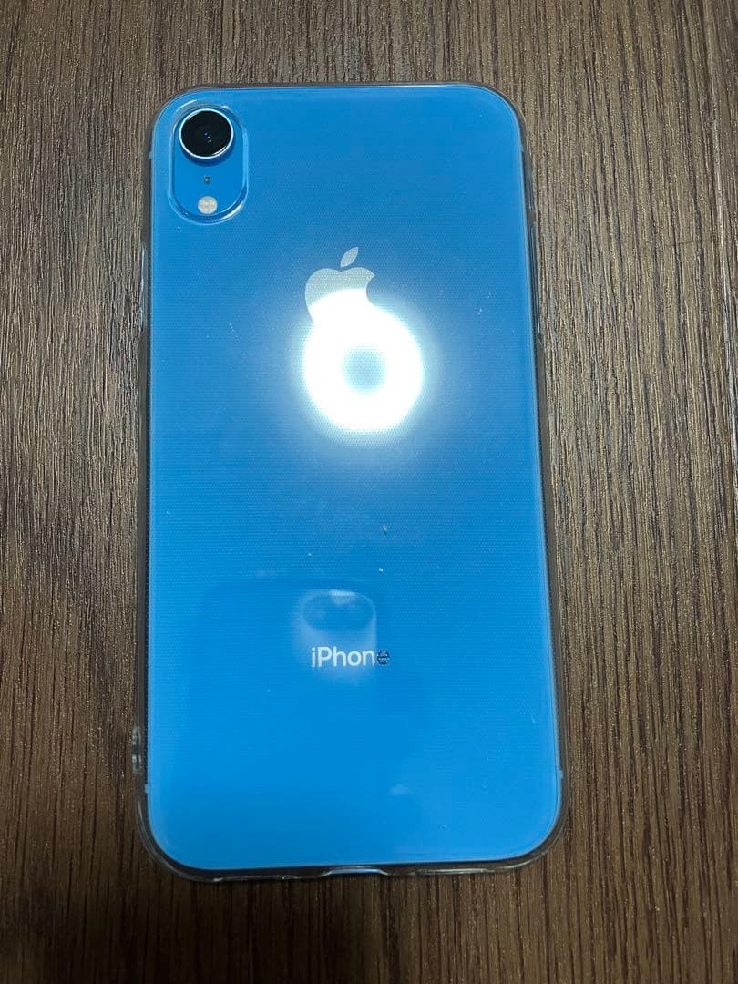 iPhone XR ブルー 本体 256㎇SIMフリー