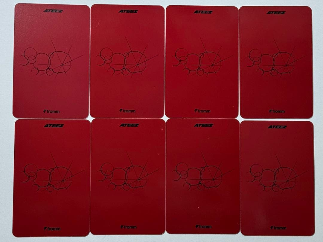 ATEEZ fromm store 対面 ヨントン トレカ コンプ セット - メルカリ