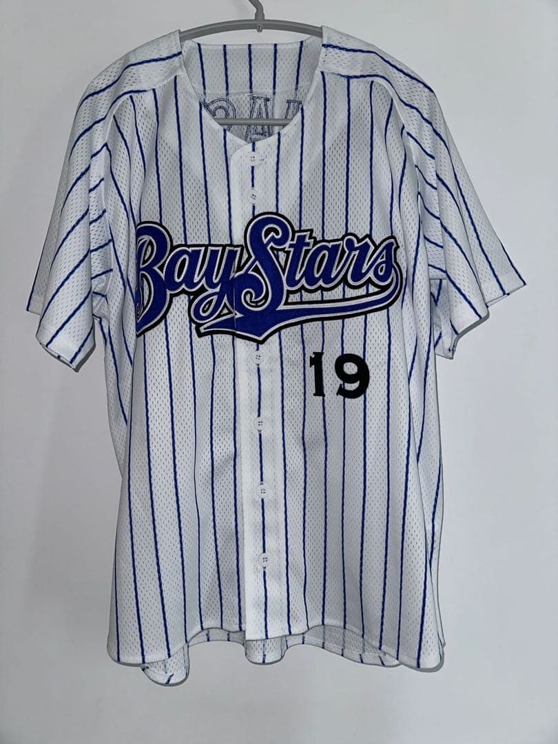 復刻横浜DeNAベイスターズ ユニフォームサイズ L豪華刺繍 山﨑 康