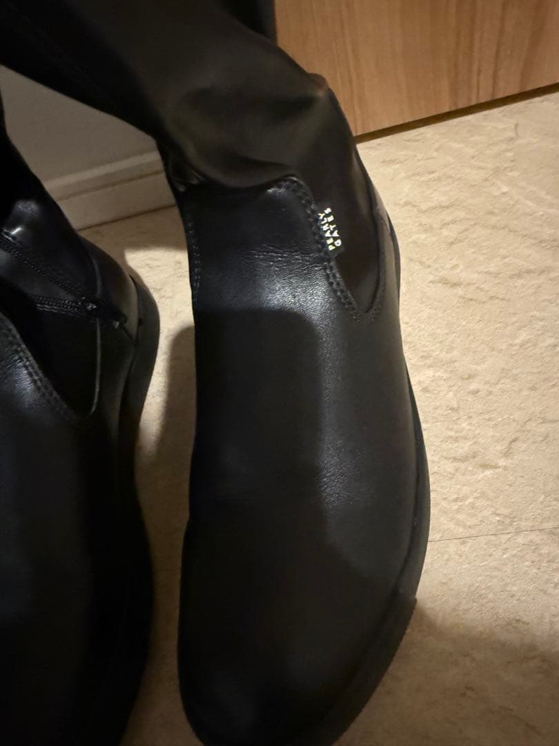 PEARLY GATES ブラック ロングブーツ - メルカリ