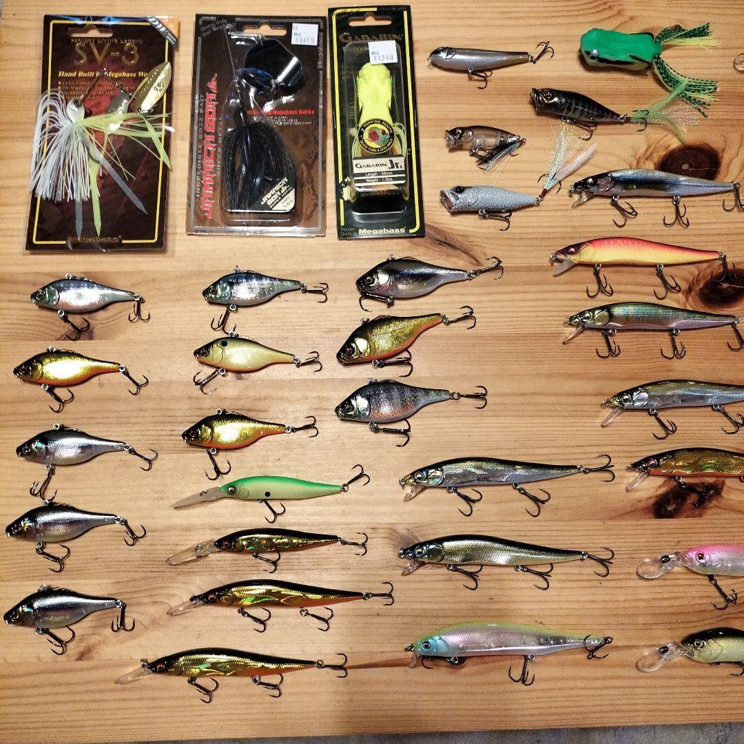 メガバス　ルアー56個セット Amazon | 56個 釣具セット ハードルアー 多種類 釣り初心者 釣りルアー