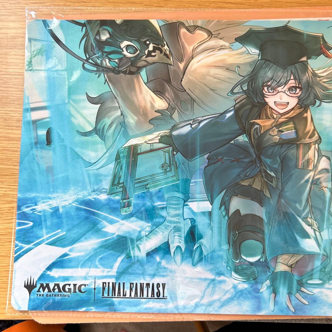 mtg FF 瞬唱の魔道士 プレイマット マジックリーグ - メルカリ