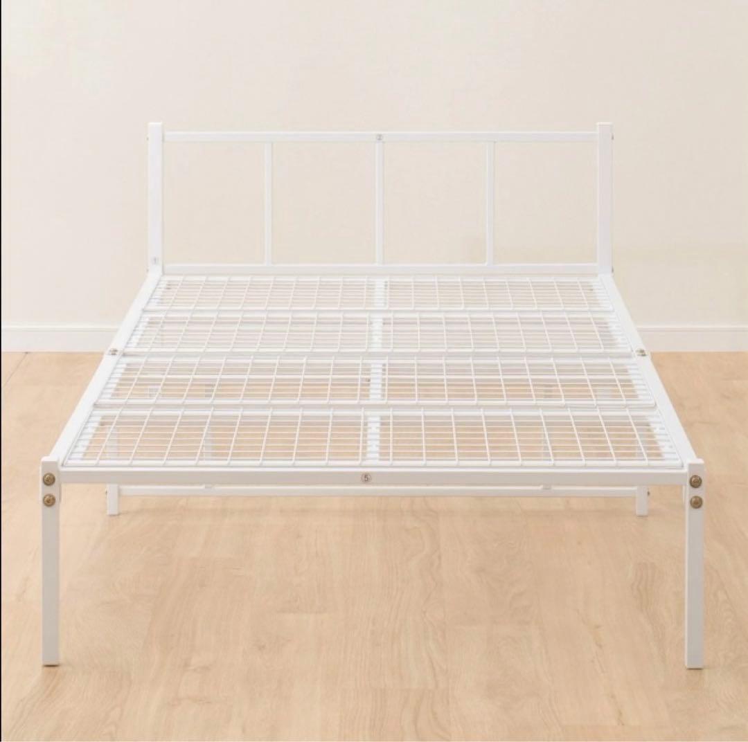 【ニトリ】 シングルパイプベッド　バジーナ F3 WH シングルパイプベッド(バジーナ F3 WH) | ニトリネット【公式】 家具