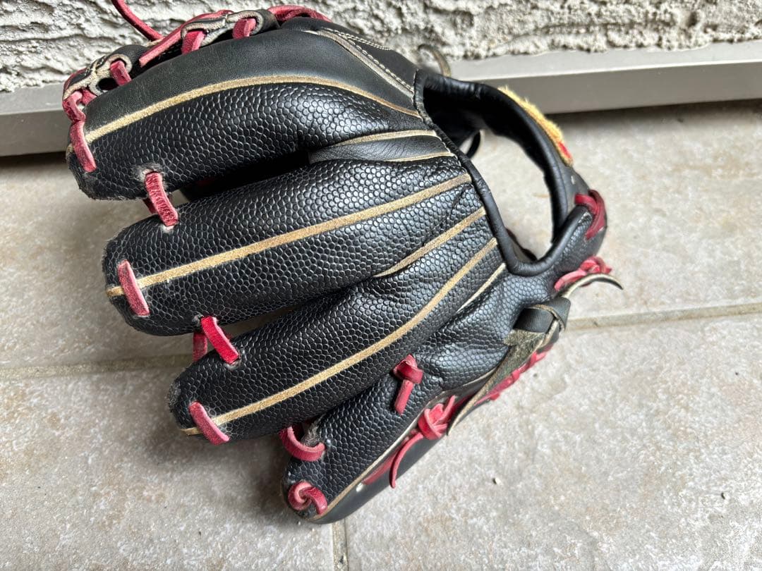 ウィルソントレーニンググラブ 野球硬式 革紐カスタム品