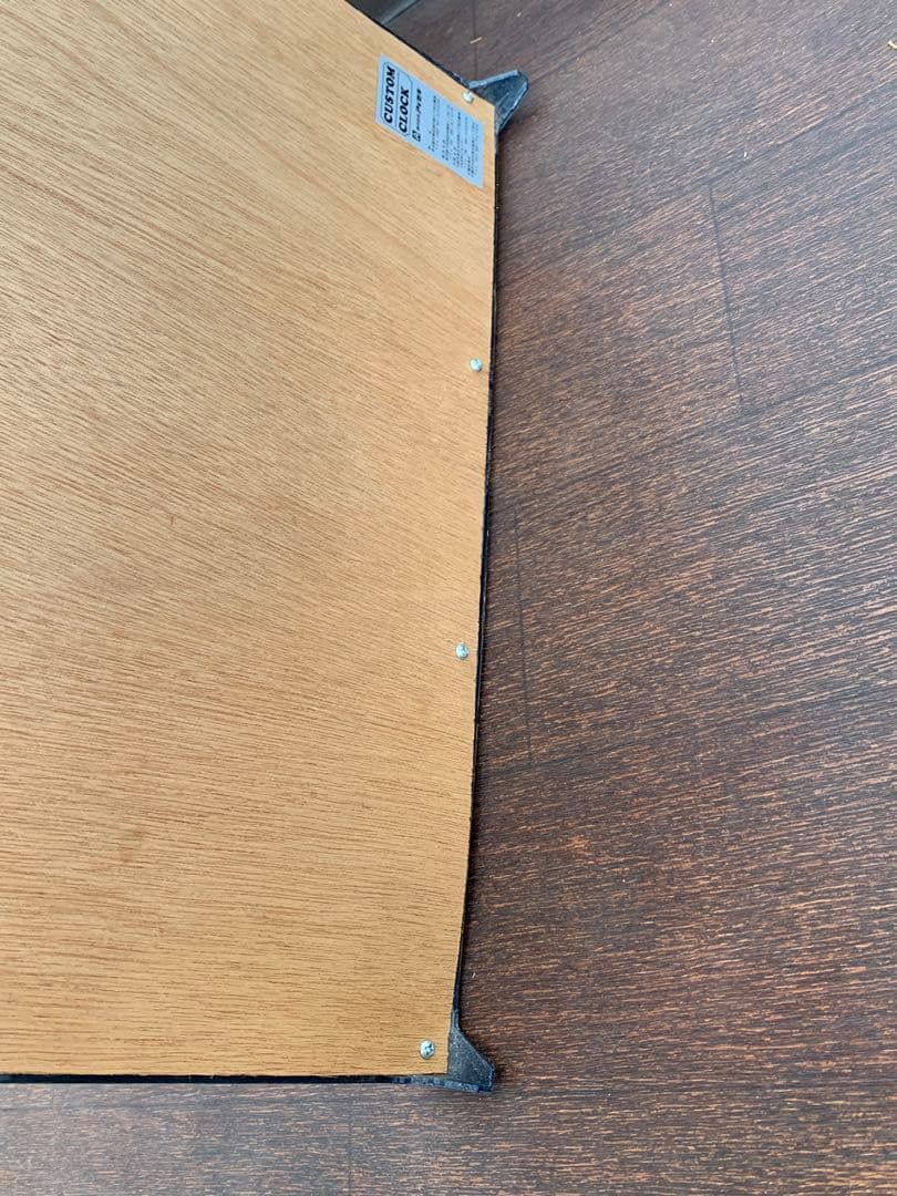 激レア】SUPER NIKKA 非売品 ヴィンテージ ミラー時計 鏡時計 大型