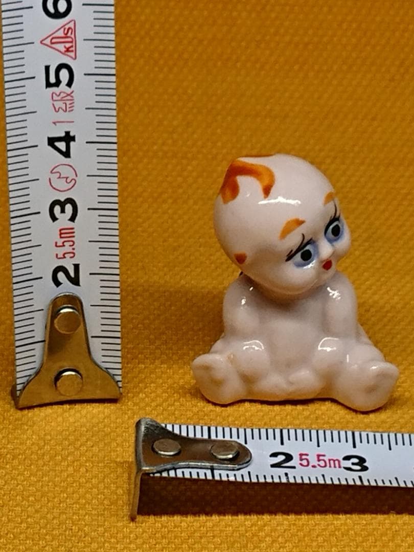人形 キューピー 天使 陶器 置物 インテリア 工芸品 美術品 A2737