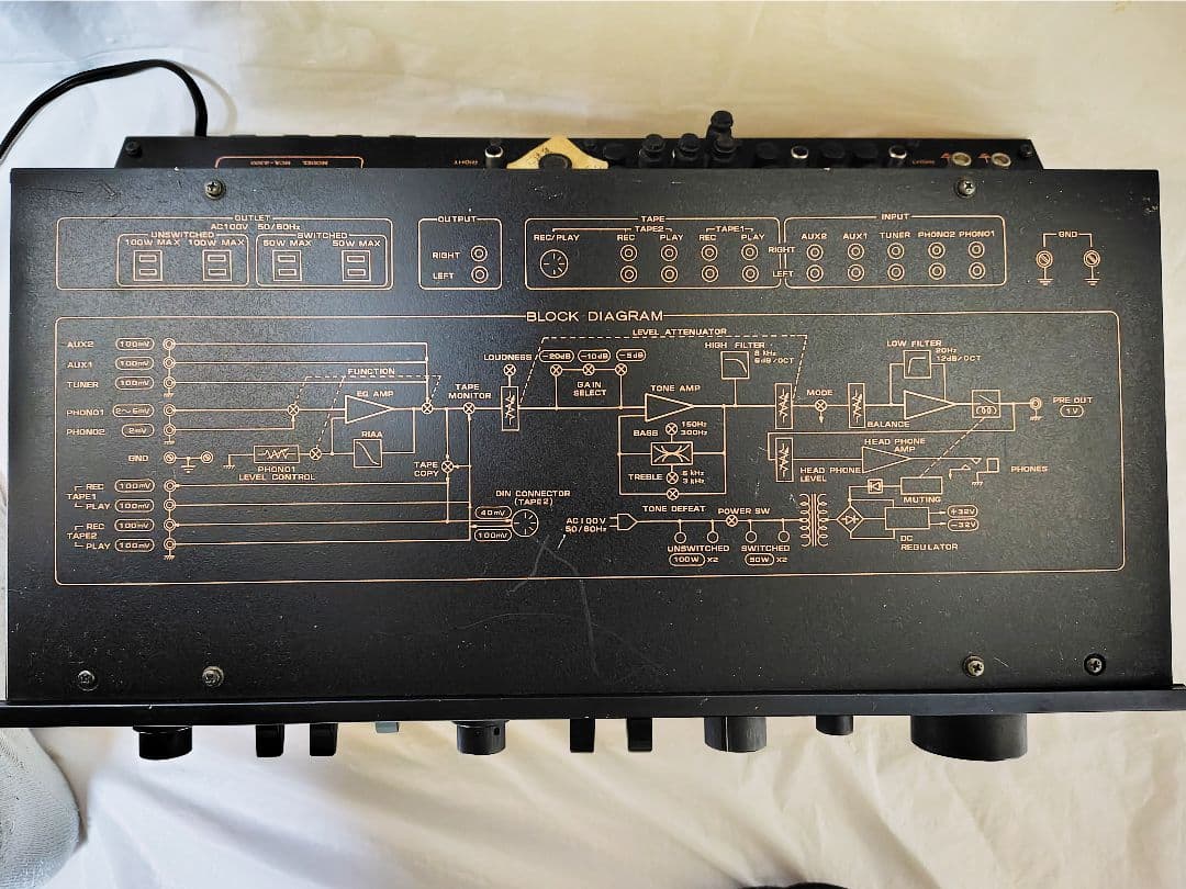 最終値下げ☆HITACHI Lo-D HCA-8300ステレオコントロールアンプ - メルカリ