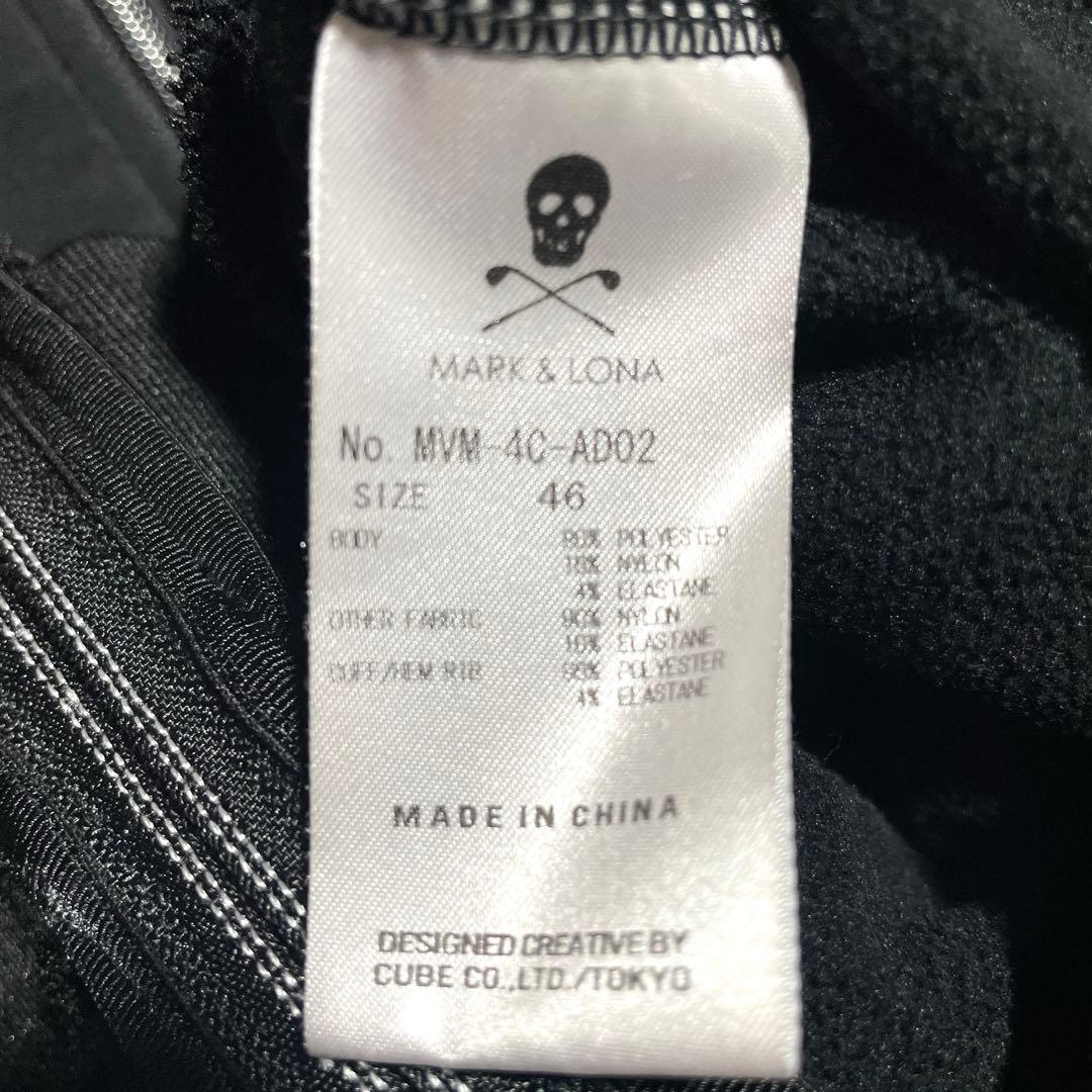 極美品】MARK&LONA ラバードクロ 希少 パーカー 46サイズ ブラック