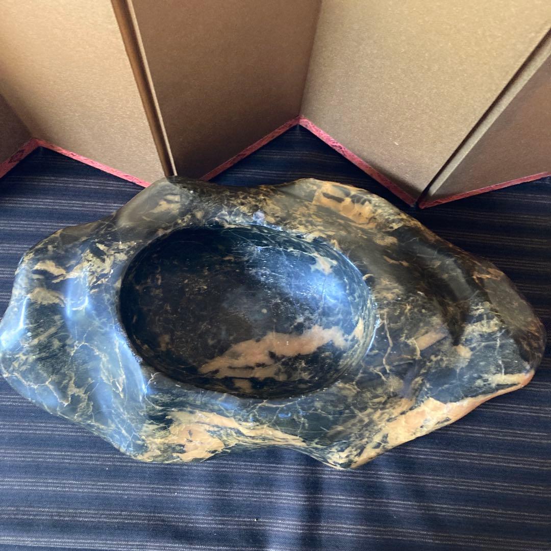 趣ある溜まり石　鑑賞石　水石　9.6kg