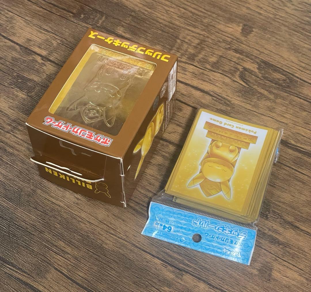 ビリケンさんピカチュウ デッキシールド デッキケース スリーブ - メルカリ