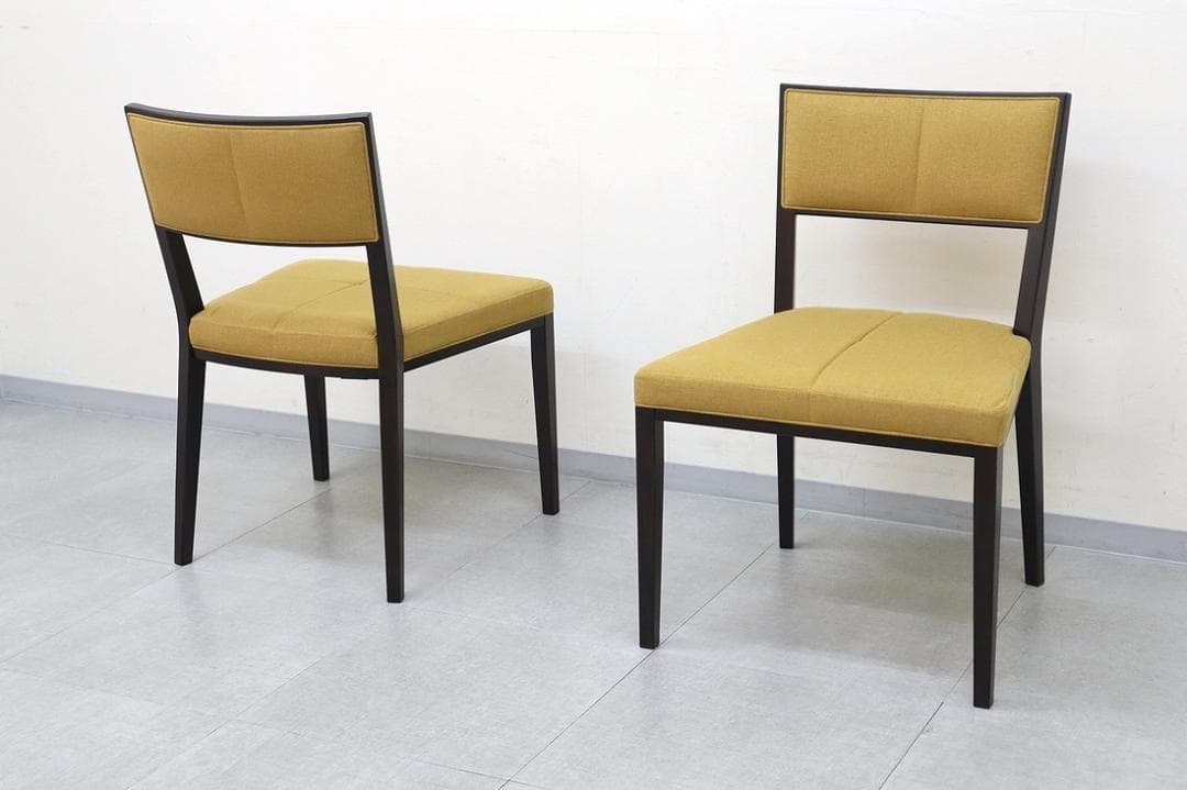 A①2脚セット 美品 TIME&STYLE ダイニングチェア 椅子 旭川家具 - メルカリ