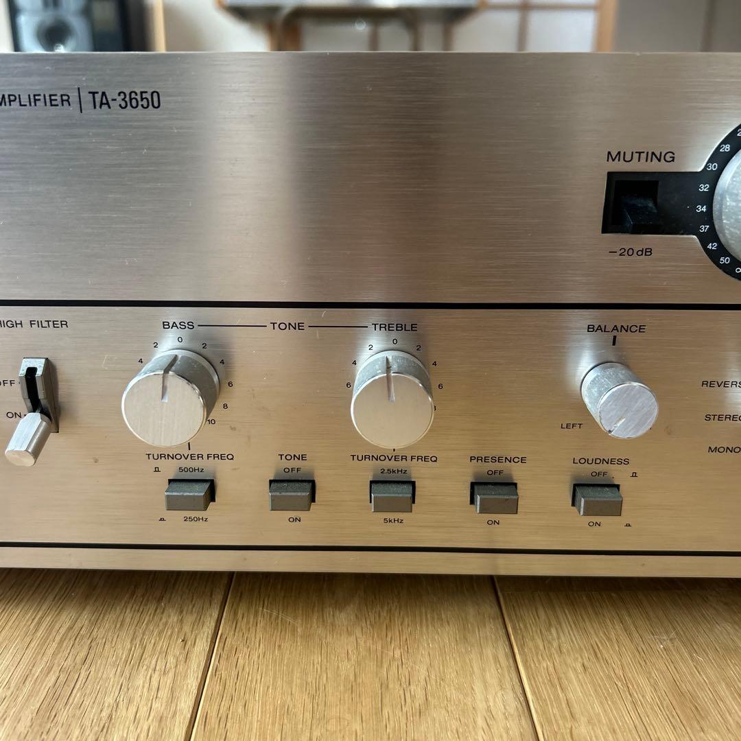 SONY (ソニー ) プリメインアンプ TA-3650 used - メルカリ