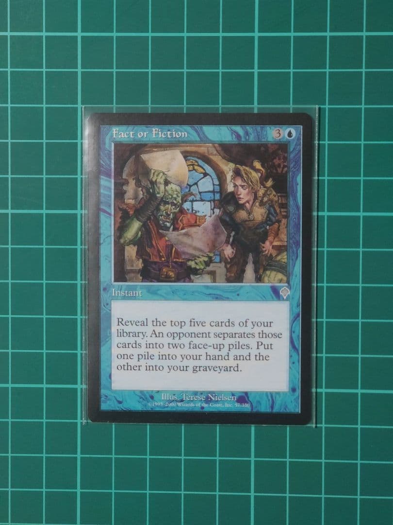 嘘か真か/Fact or Fiction [INV] 青U（英） - メルカリ