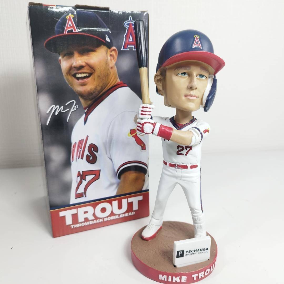 マイク トラウト エンゼルス ボブルヘッド 新品 バブルヘッド 非売品