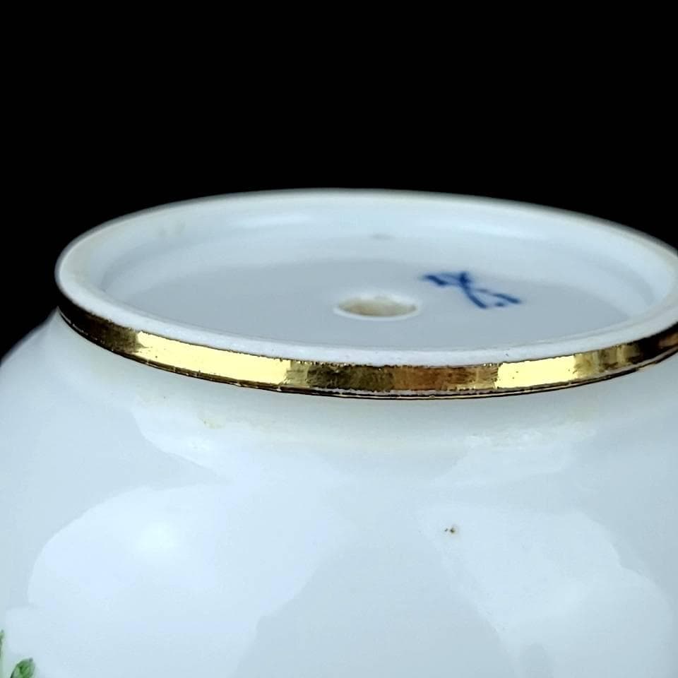 ☆良品☆マイセン ベーシックフラワー 一つ花 キャッシュポット 植木鉢