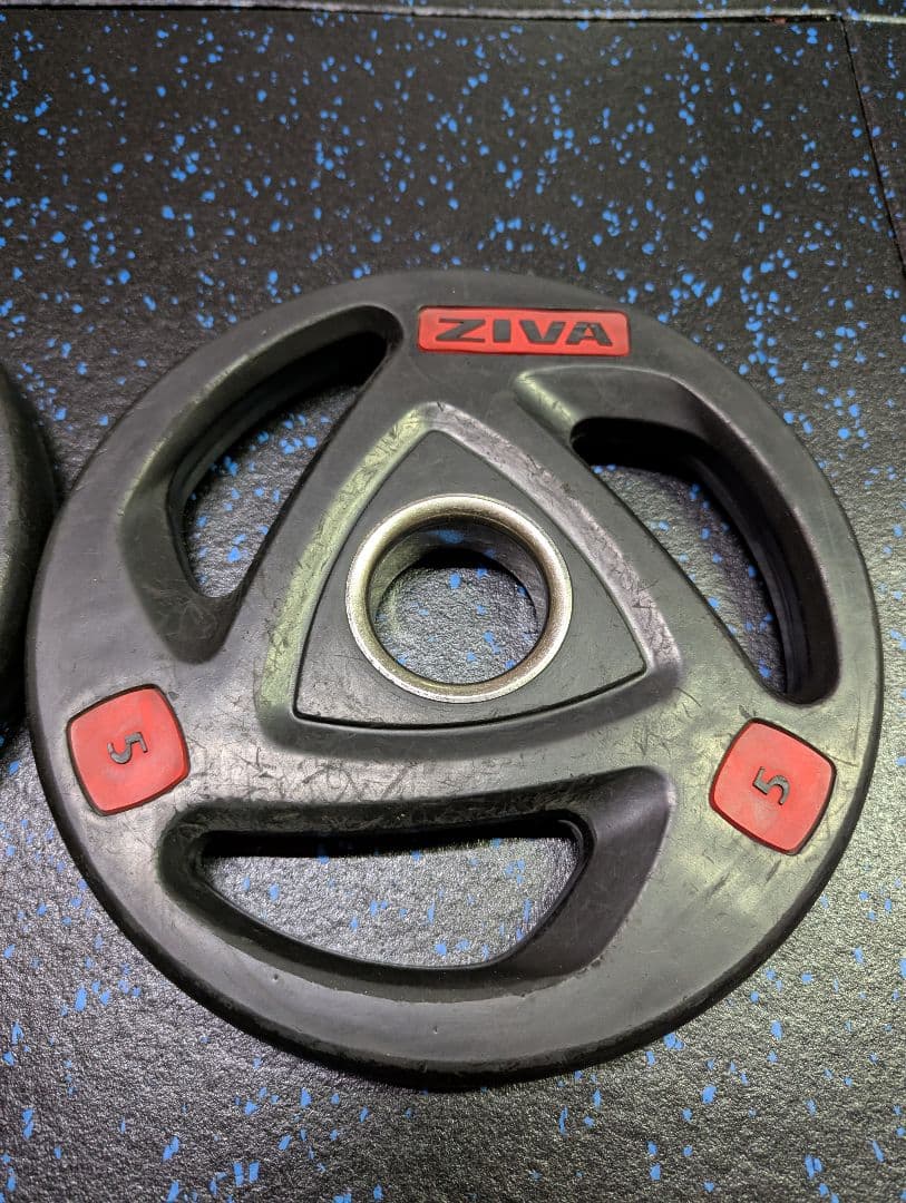 ZIVA ラバープレート オリンピック 50mm 5kg IVANKO BULL - メルカリ
