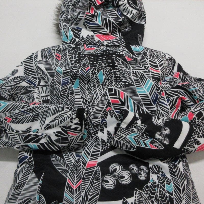 MY2088□ROXY□ロキシー スノボウェア 上下セット M S スキーウェア