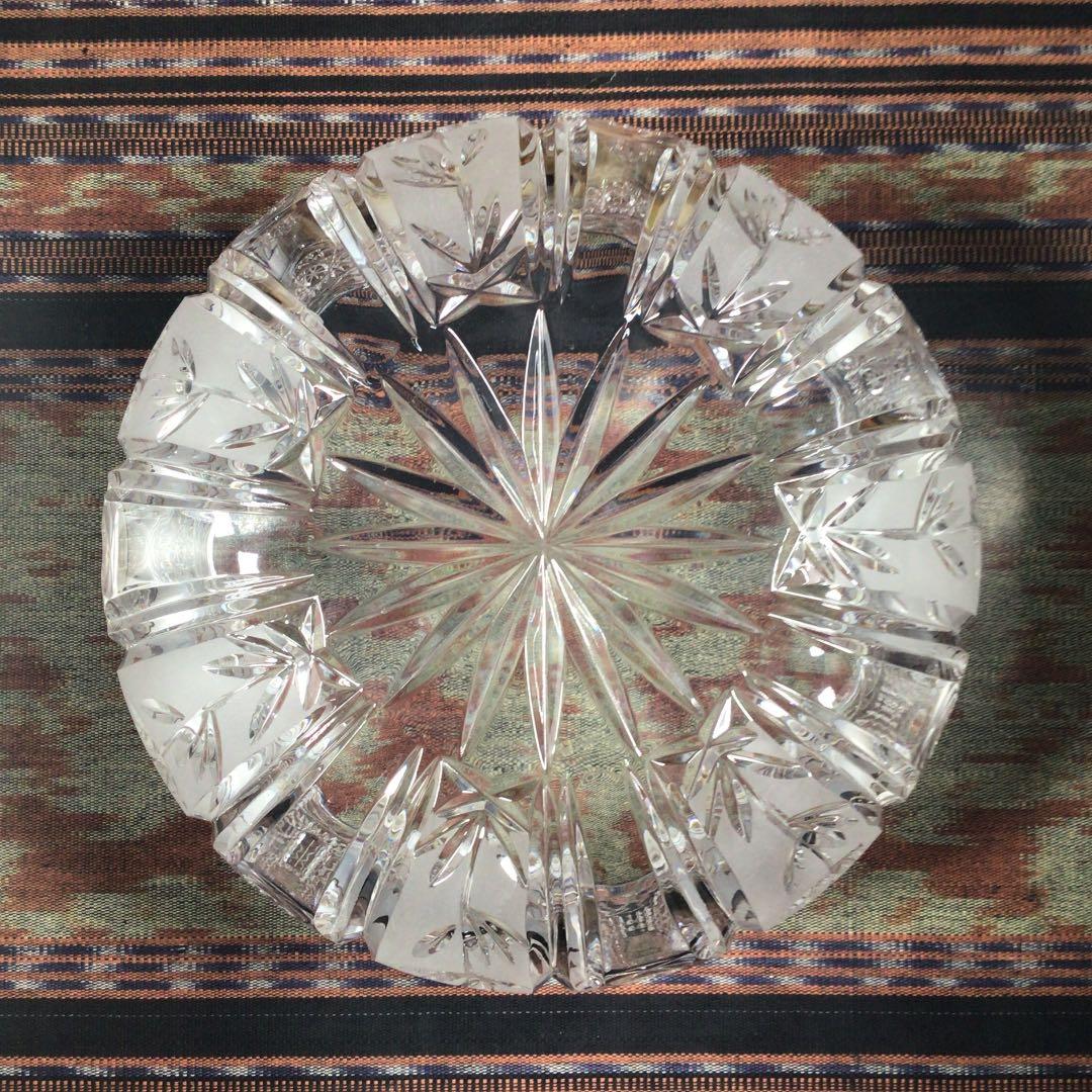 スタうー特価』 BOHEMIA CRYSTAL レッドクリスタル 大鉢 - メルカリ