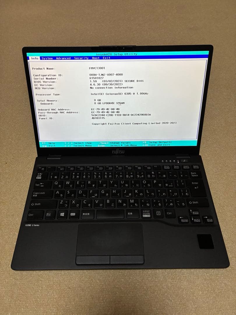 富士通ノート型パソコン FMVC13001 - メルカリ