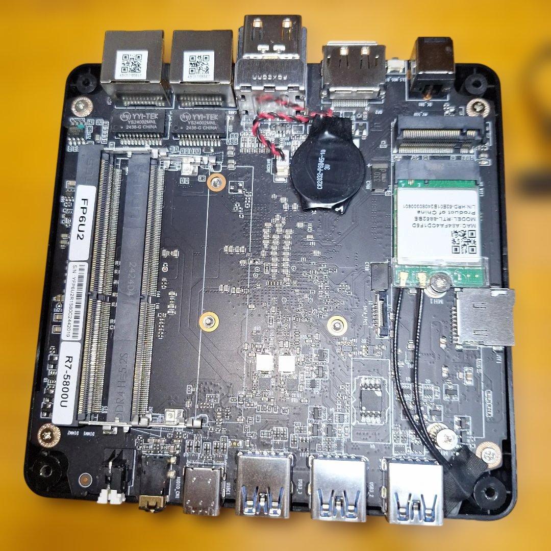 Ryzen 7 5800U ミニPC ベアボーン扱い - メルカリ