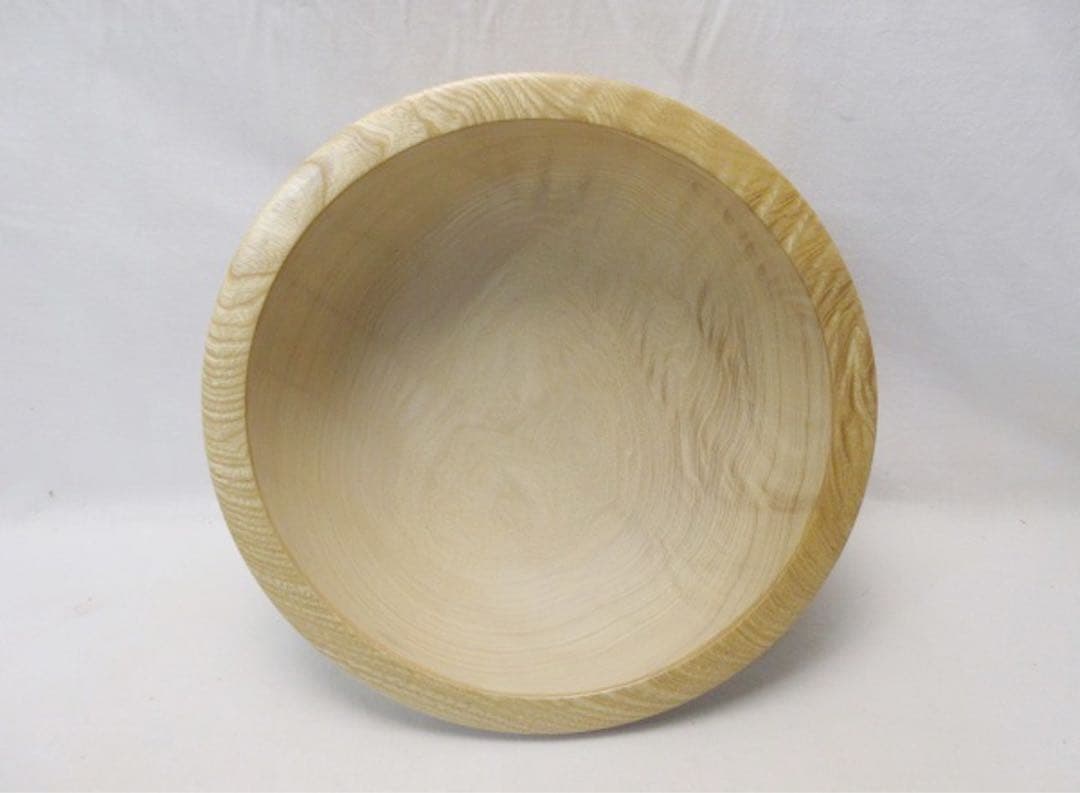 未使用 小椋商店 こね鉢 刳り抜き 木地鉢 丸鉢 蕎麦 うどんこね そば