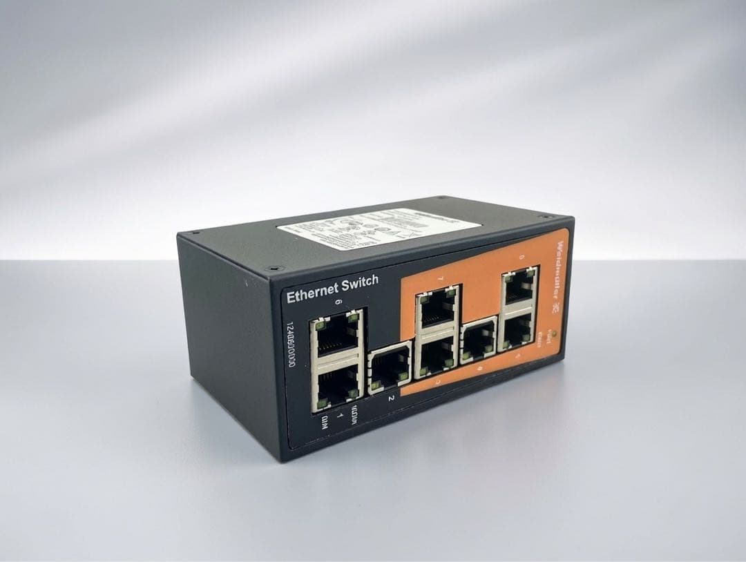 【定価52,000円・新品】Weidmuller イーサネットスイッチ 8ポート ワイドミュラー ワイドミュラー IE－SW 産業用スイッチングHUB 8ポート