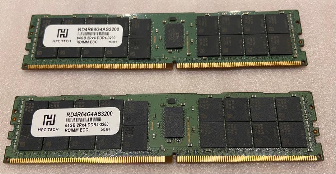 HPC TECH 64GB DDR4-3200 RDIMM ECC 2枚 51pSaYM-UpL.jpg