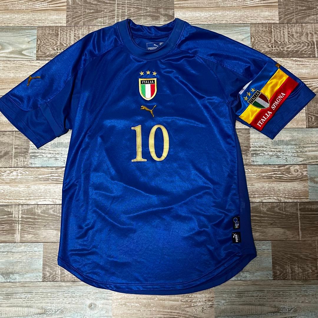 バッジョ イタリア代表 引退試合 ユニフォーム+キャプテンマーク