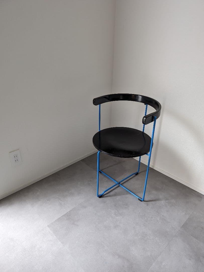 80's ポストモダン soley フォールディングチェア kusch+Co① - メルカリ