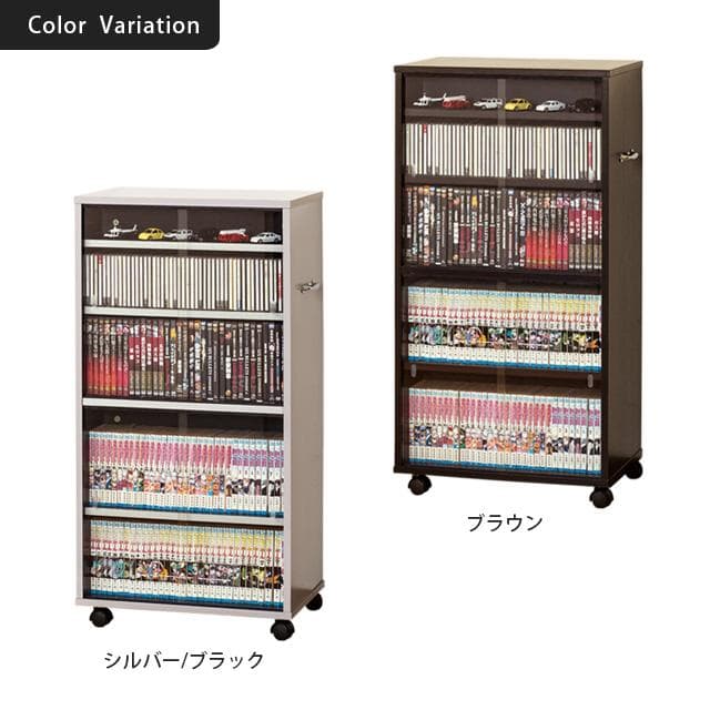 《新品・送料無料》ＣＤビデオ収納　ワイド型