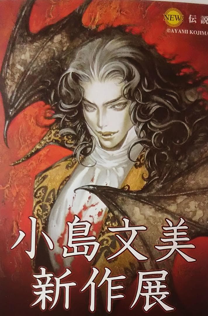 小島文美 新作展 チラシ！！ 悪魔城ドラキュラ・Castlevania - メルカリ