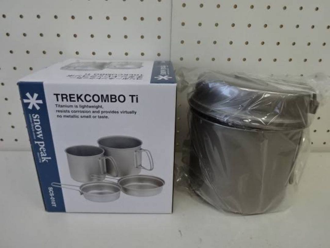 【新品・未使用】peak チタントレックコンボ SCS-010T Amazon | スノーピーク(snow peak) チタン トレックコンボ SCS-010T