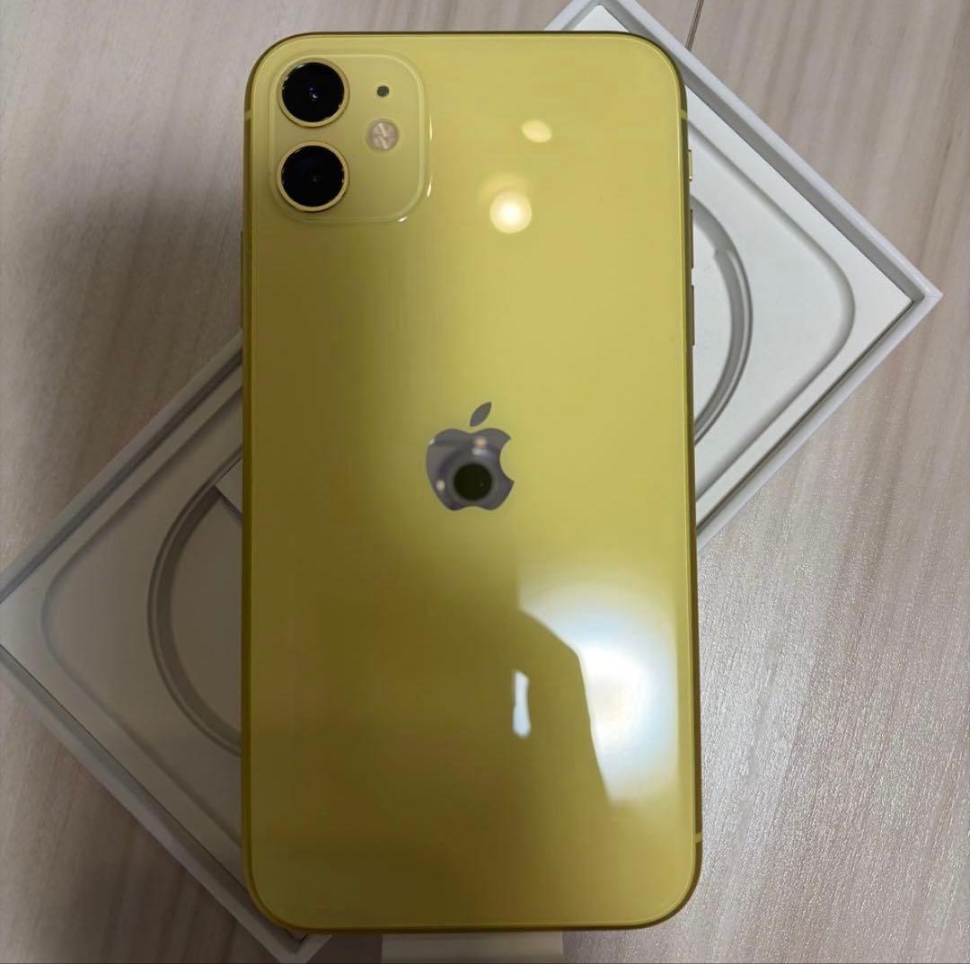 Apple iPhone 11 本体 イエロー 箱無し - メルカリ