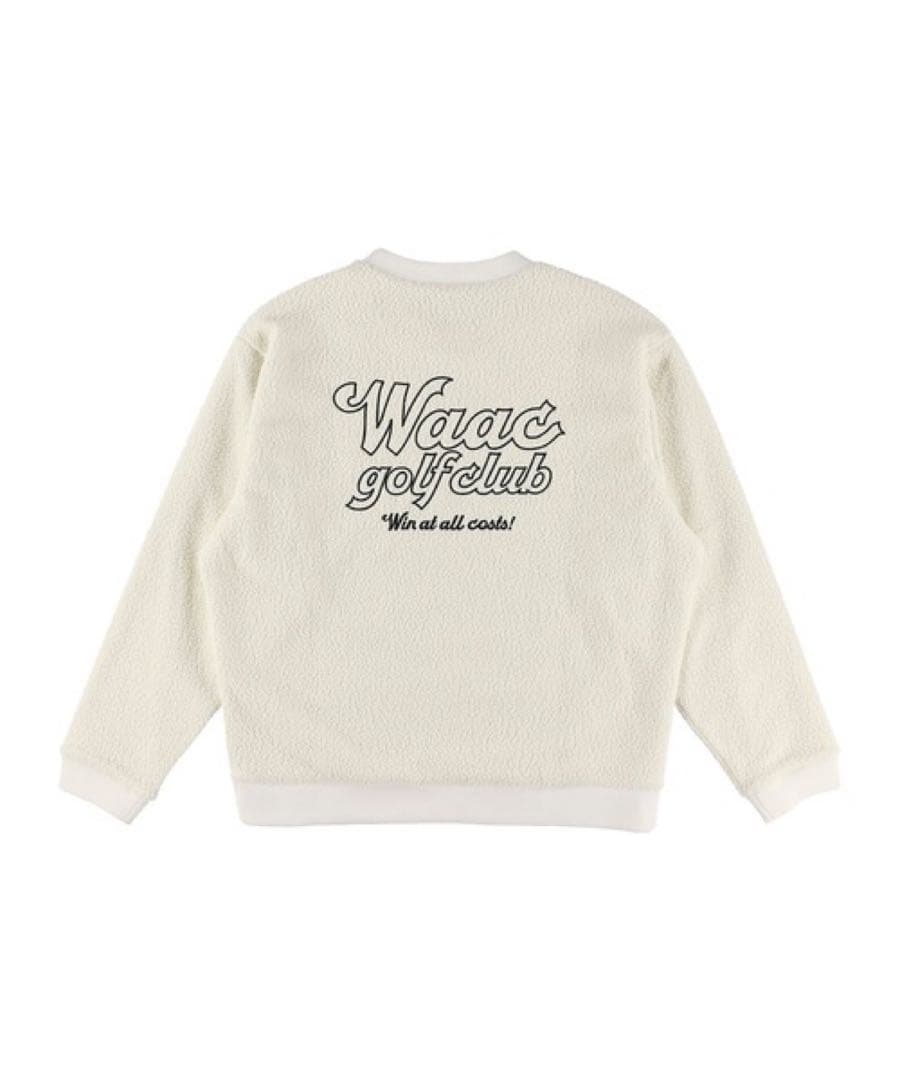 新品】WAACゴルフ ワック リサイクルボアフリース プルオーバー