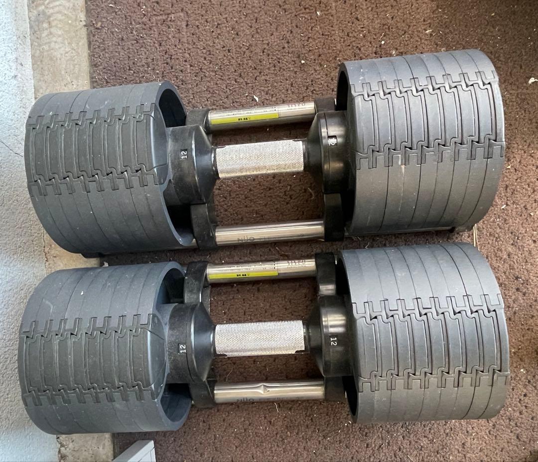 NUO フレックスベル32 可変式　筋トレ　トレーニング　ダンベル　③ NUO ダンベル 可変式 フレックスベル 32kg 1個 2kg刻み 32kg flexbell