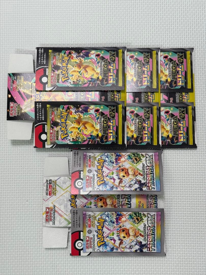 ポケモンカード テラスタルフェスex megaドリームex 空箱 4箱 - メルカリ