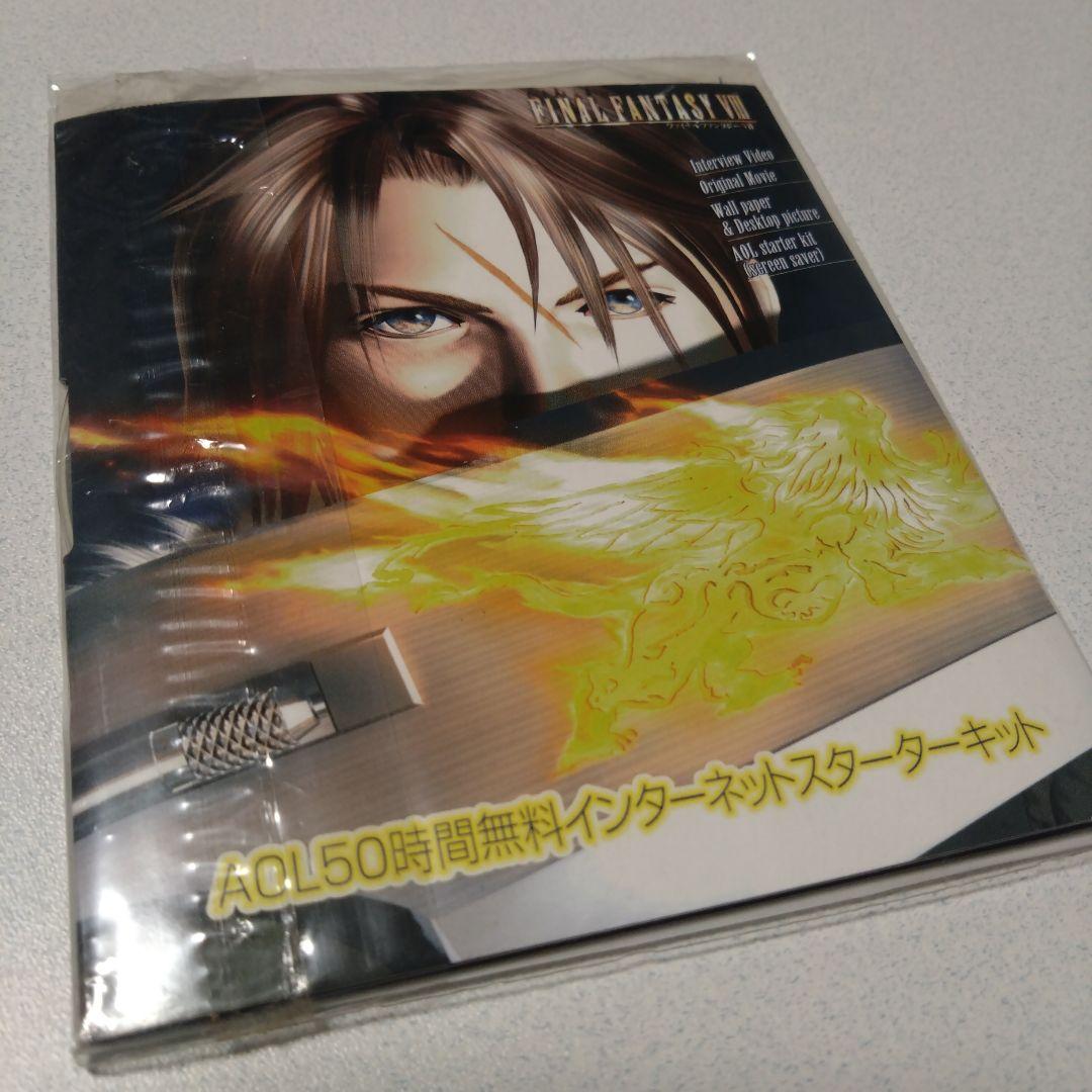 《激レア・非売品》ファイナルファンタジーⅧ スペシャルCD-ROM&ピンバッジ